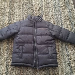 Boys grey puff coat